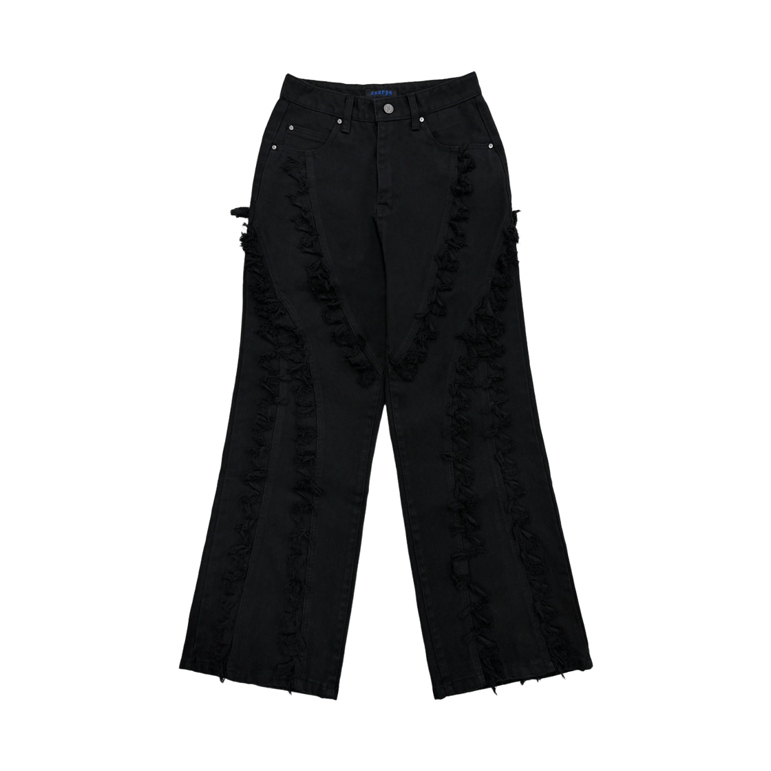 쎄르페 태슬 부츠컷 데님 팬츠 블랙(SSERPE Tassel Boots Cut Denim Pants Black)