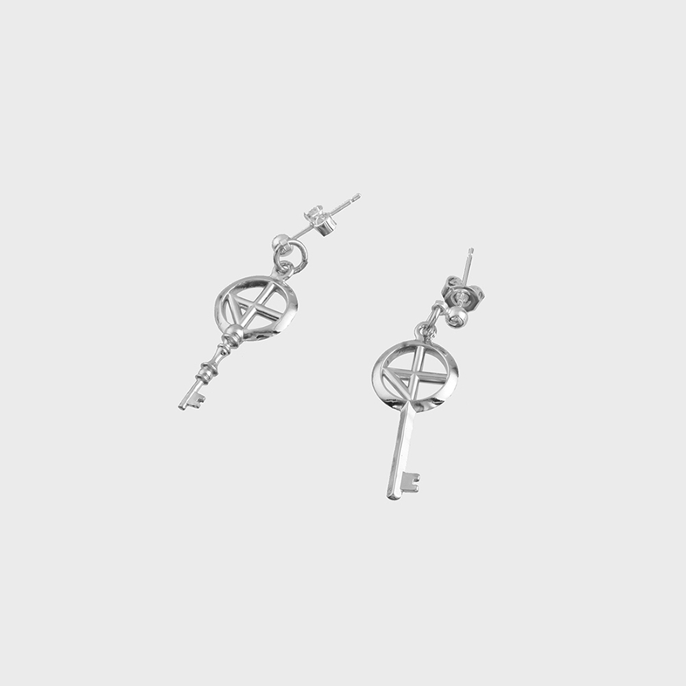논논 컴퍼스 키01 이어링(Nonenon Compass Key01 Earring) - 2