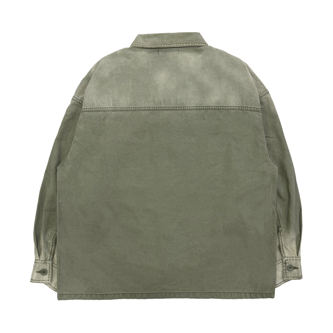 쎄르페 워시드 프렌치 워크자켓 카키(SSERPE Washed French Work Jacket Khaki) - 2