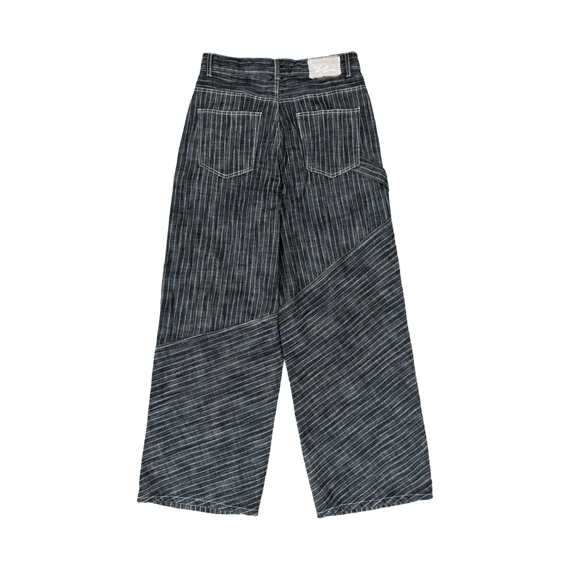 쎄르페 내추럴 스트라이프 데님팬츠(SSERPE Natural Stripe Denim Pants) - 2