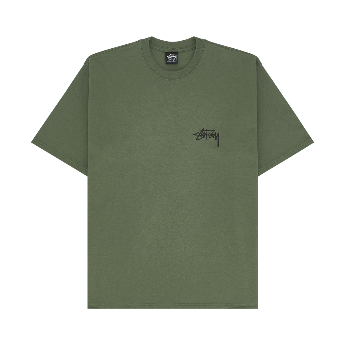 스투시 스탁 도그 티셔츠 올리브(Stussy Stock Dog T-Shirt Olive) - 2