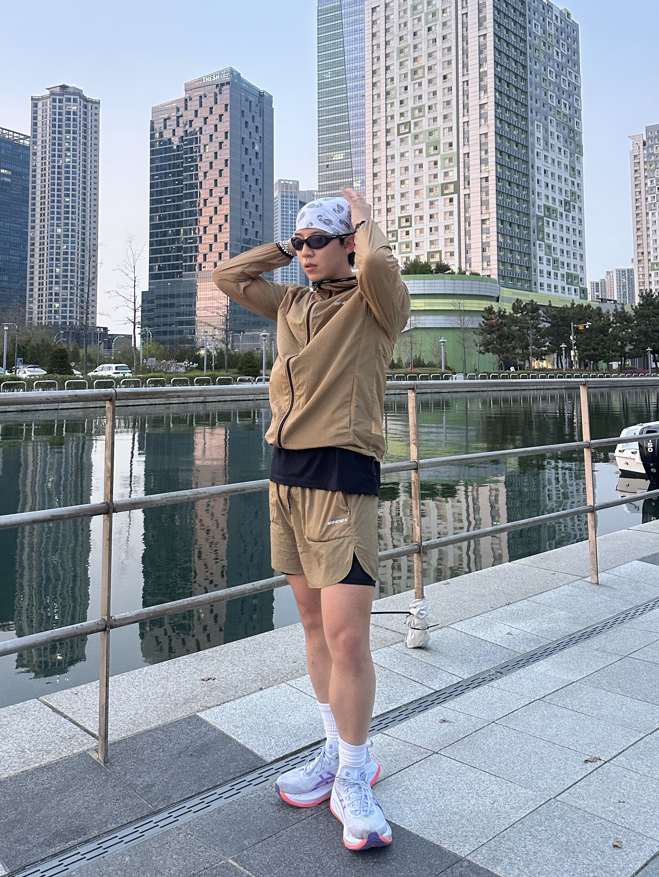 HDEX Assist Lightweight Packable Jacket, HDEX Assist 2-in-1 Ripstop Shorts 착용 스타일 - 1