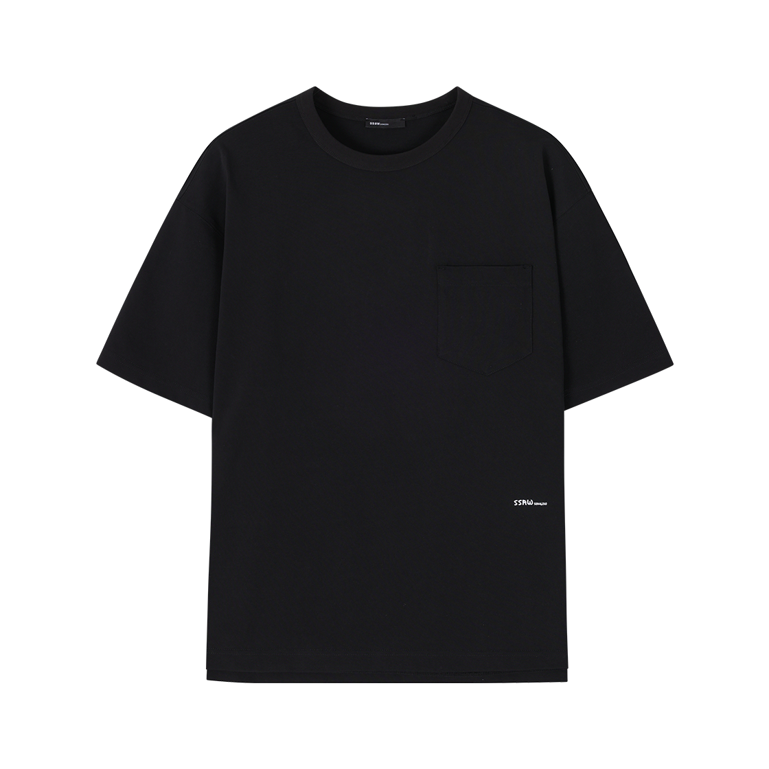 SI1TS153BK SONGZIO HOMME SSAW Title T Shirt Black