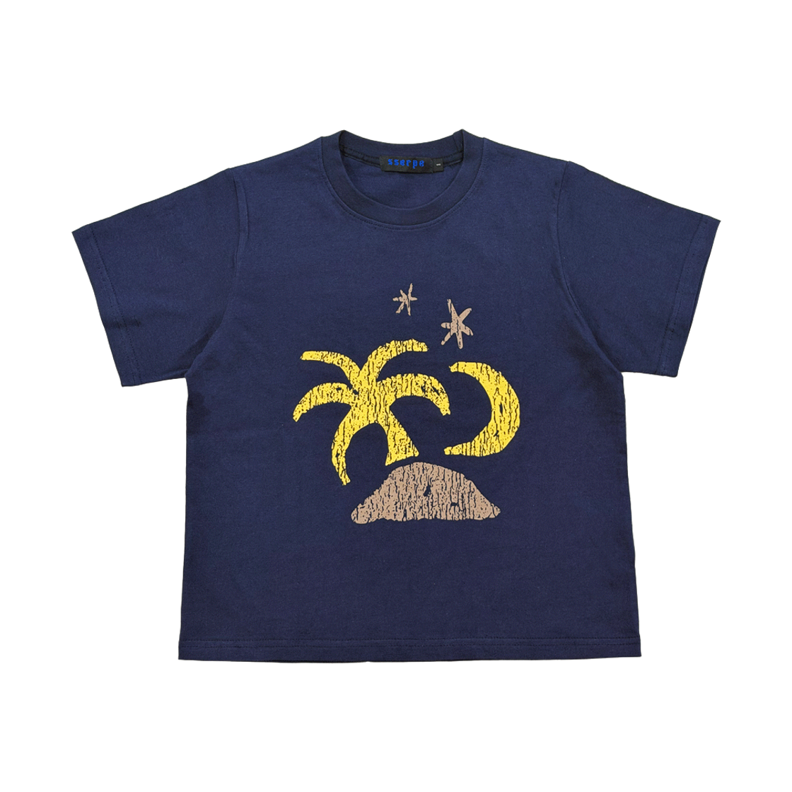 쎄르페 트로피컬 반팔티 네이비(SSERPE Tropical Half Sleeve T Navy)