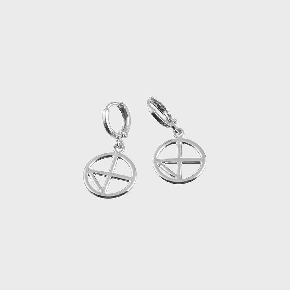 논논 컴퍼스 드롭 이어링(Nonenon Compass Drop Earring) - 2
