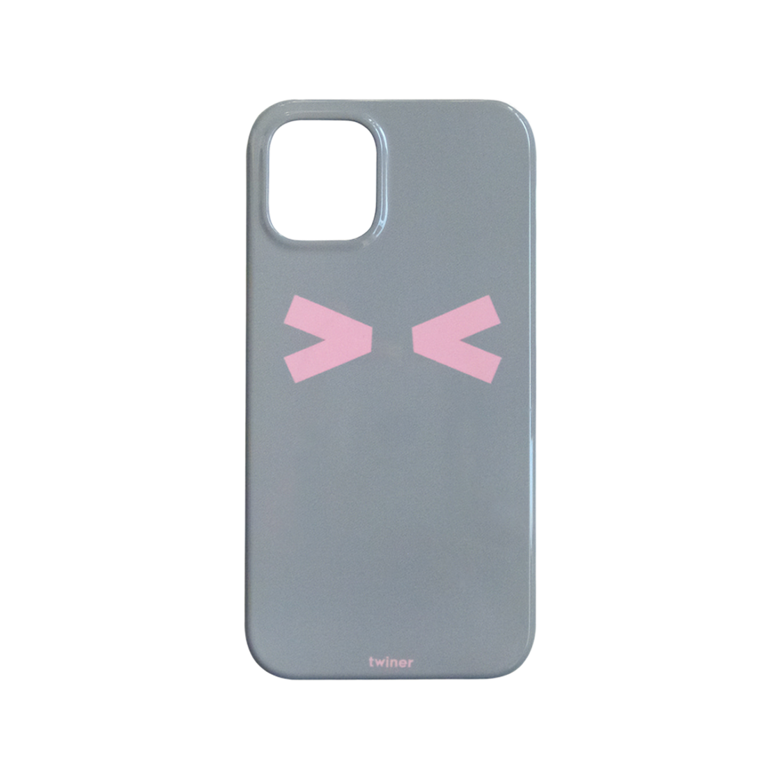 Q0TP00000QA Twiner S!GN phone case - GREY (Hard)