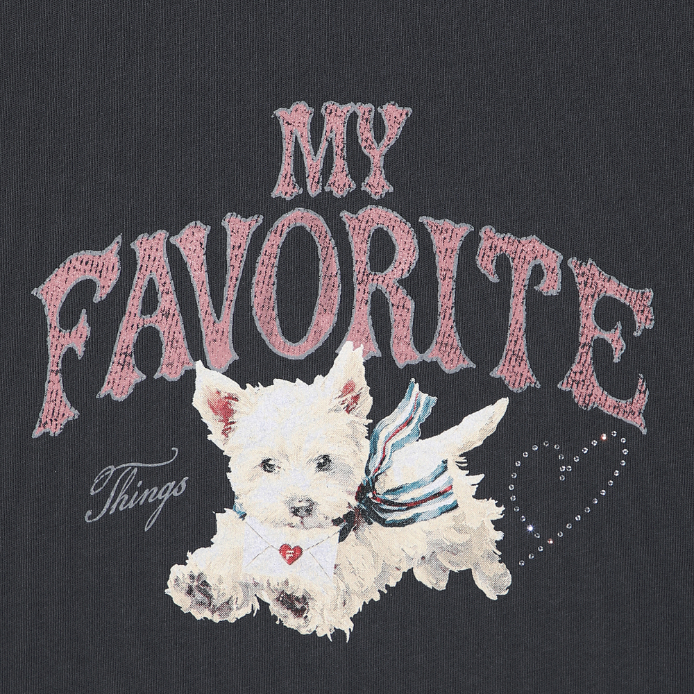 [6% 적립] 휠라 여성 마이티셔츠 스탠다드 차콜그레이([6% 적립] Fila Women  MY T-Shirt Standard Charcoal Gray) - 5