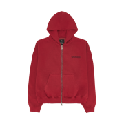 Zara x Willy Chavarria Relaxed Fit Hoodie Red