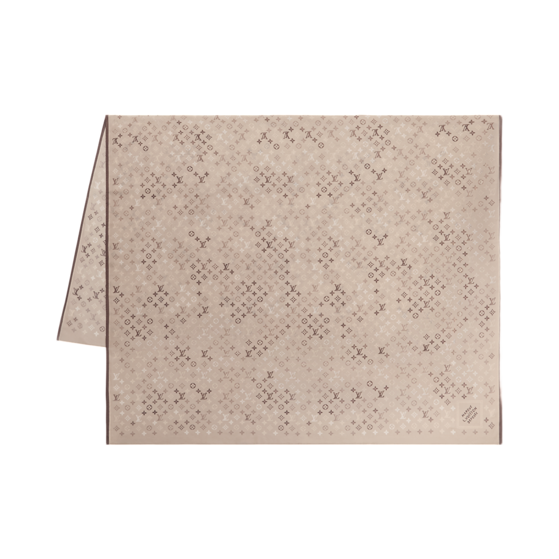 M98581 Louis Vuitton Monogram Surplus Stole Beige