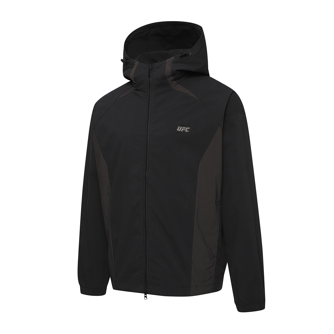 유에프씨 스포츠 컬러블록 오버핏 자켓 블랙 U2TTX1303BK(UFC SPORT Color Block Over Fit Jacket Black) - 2
