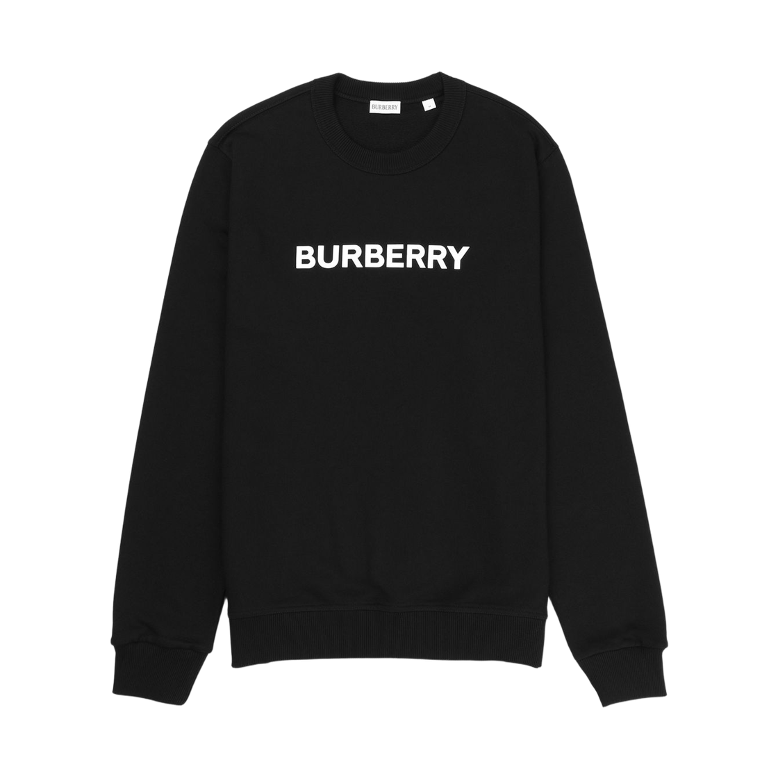 8096359 Burberry Logo Print Sweatshirt Black