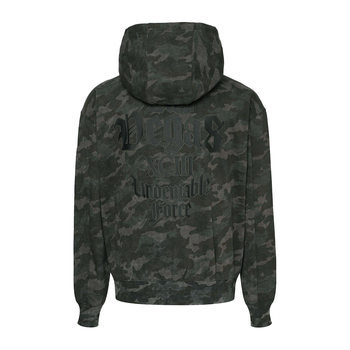 유에프씨 스포츠 카모 오버핏 후드 집업 카모 U2HDX1108CM(UFC SPORT Camo Oversized Fit Hoodie Zip-Up Camo) - 3