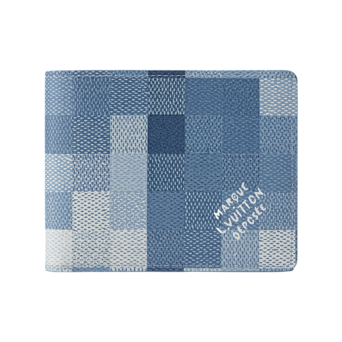 M28591 Louis Vuitton Slender Wallet Indigo Blue