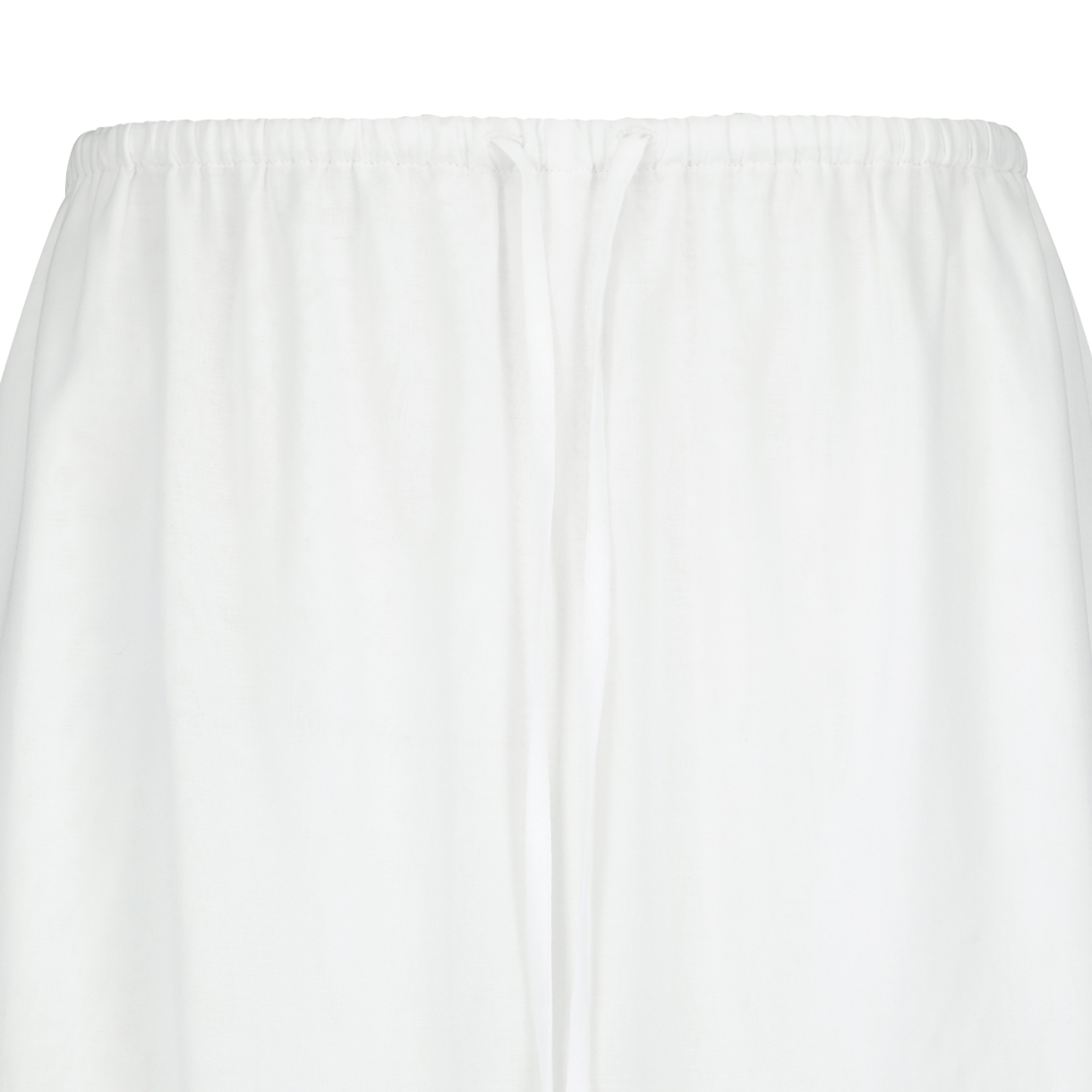 아모멘토 우먼 시어 레이어드 팬츠 화이트 - 26SS(Amomento Women Sheer Layered Pants White - 26SS) - 3