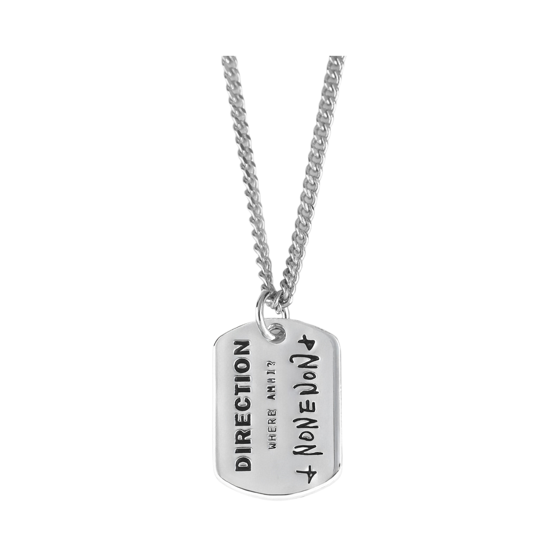 NONENON-192 Nonenon Dog Tag Necklace