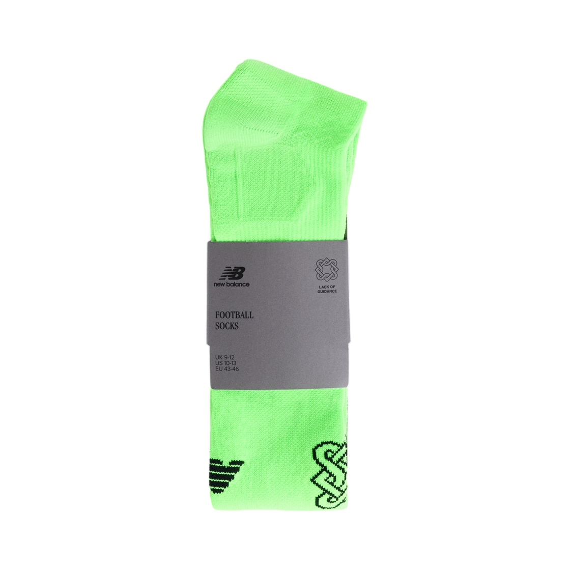 뉴발란스 x 렉 오브 가이던스 풋볼 삭스 네온(New Balance x Lack of Guidance Football Socks Neon) - 2