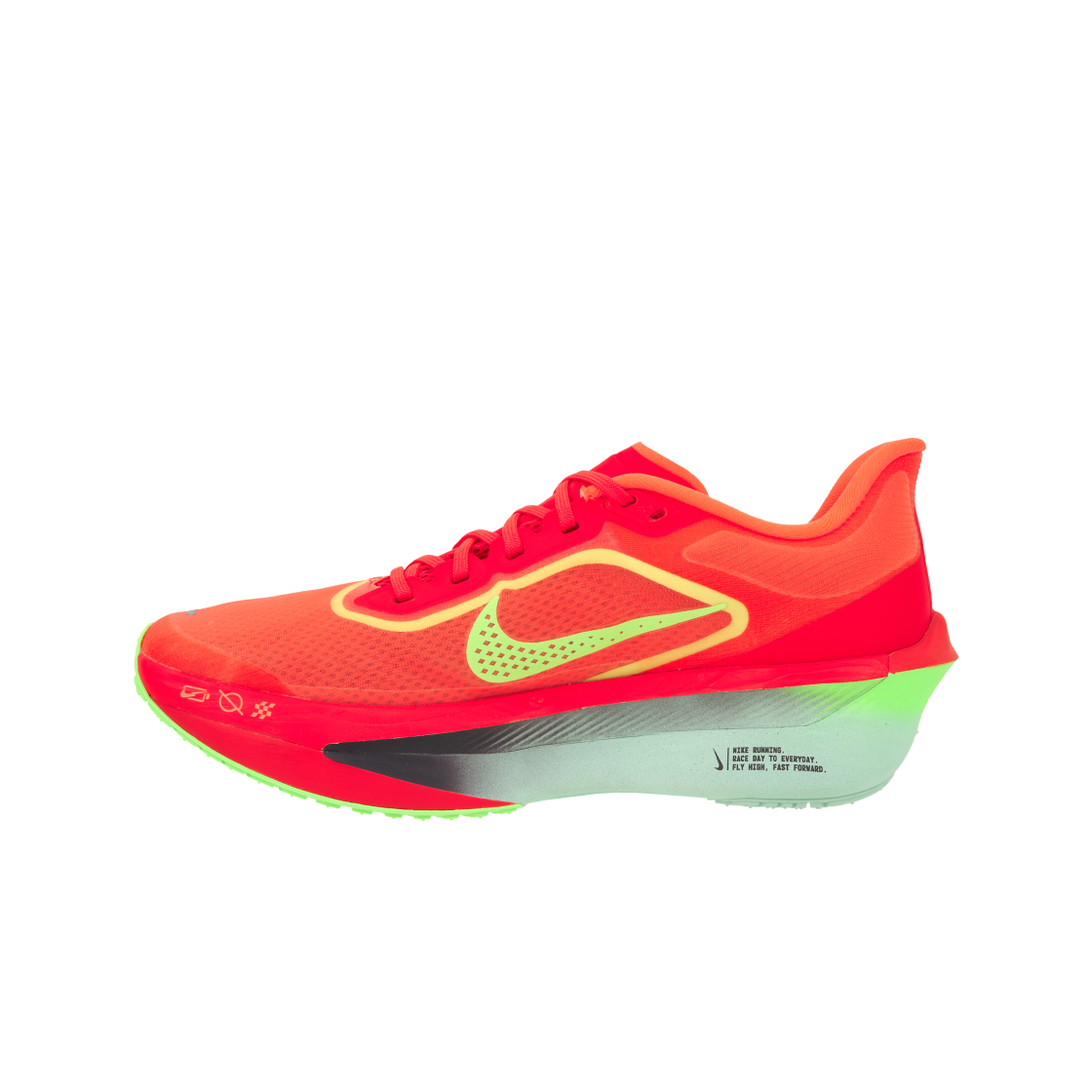 나이키 줌 플라이 6 브라이트 크림슨 라임 블라스트(Nike Zoom Fly 6 Bright Crimson Lime Blast) - 3