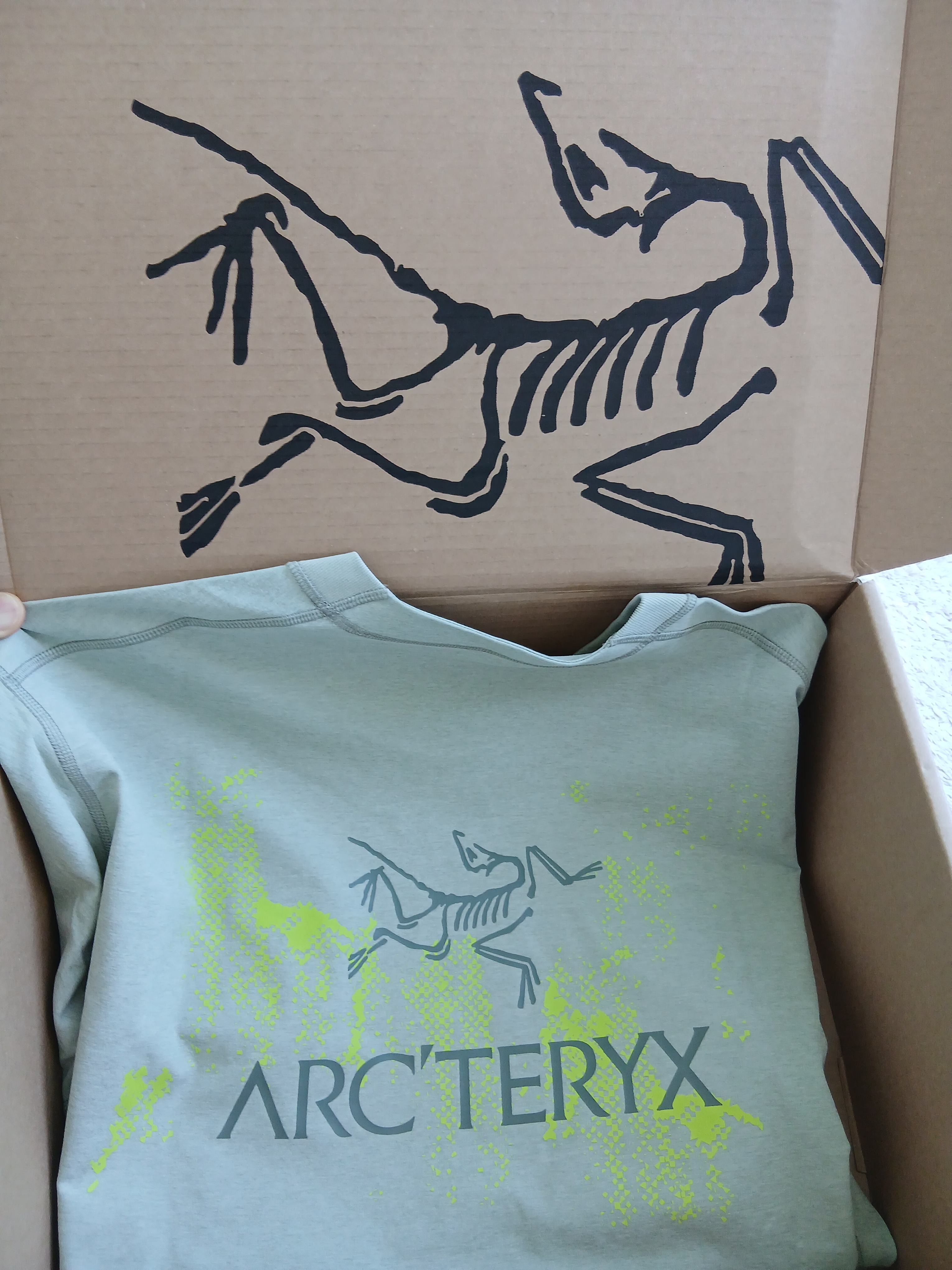 Arc'teryx Envoy Grand Wall SS T-Shirt Habitat 착용 스타일 - 1