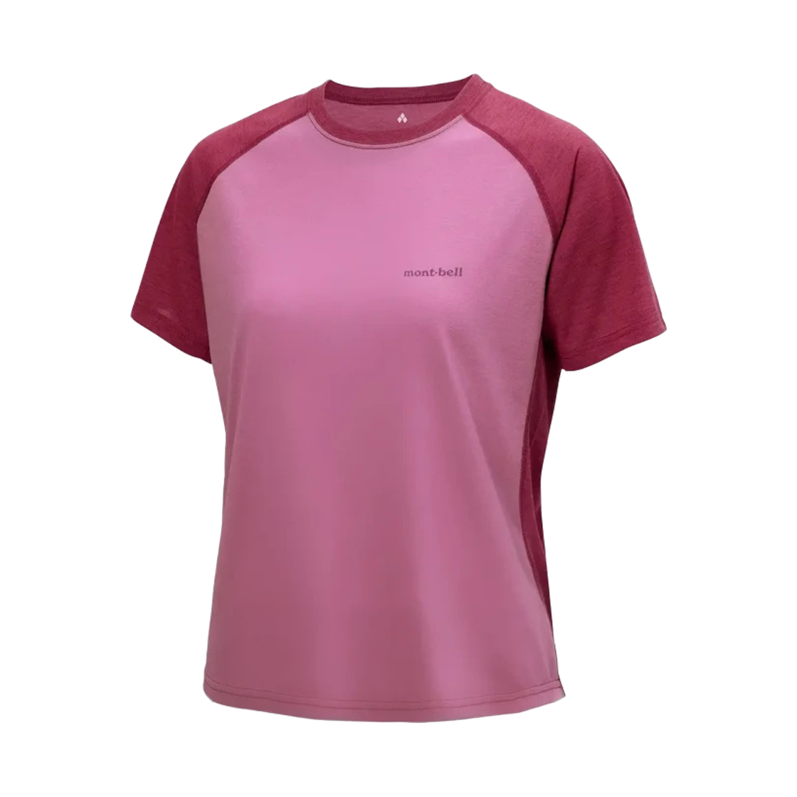 1114692 (W) Montbell Wickron Raglan T-Shirt Pink