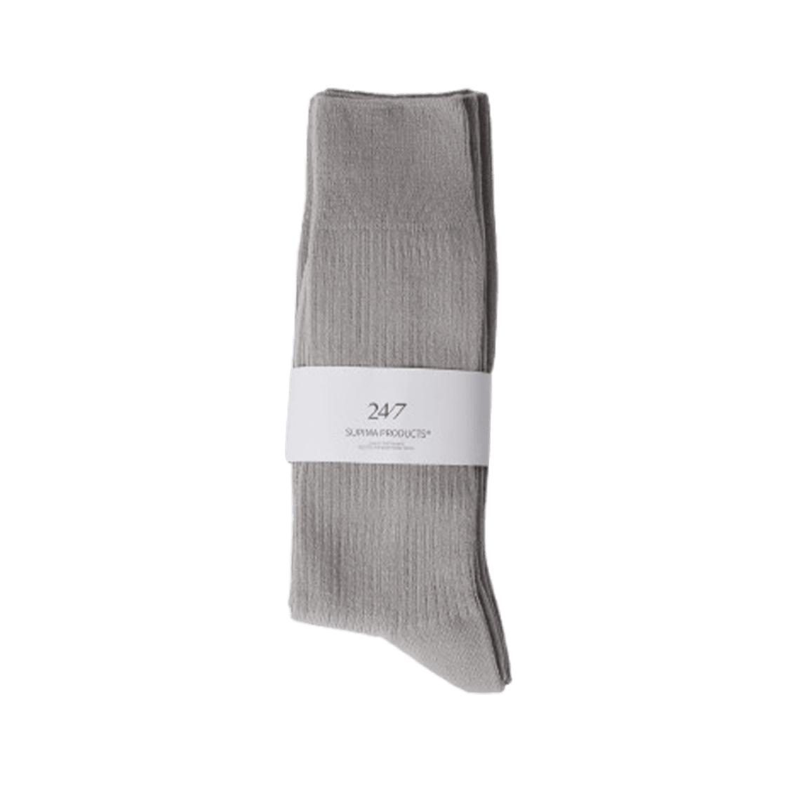 24/7 시리즈 수피마 코튼 3팩 양말 라이트 그레이(24/7 series Supima Cotton Socks 3Pcs Light Gray) - 5