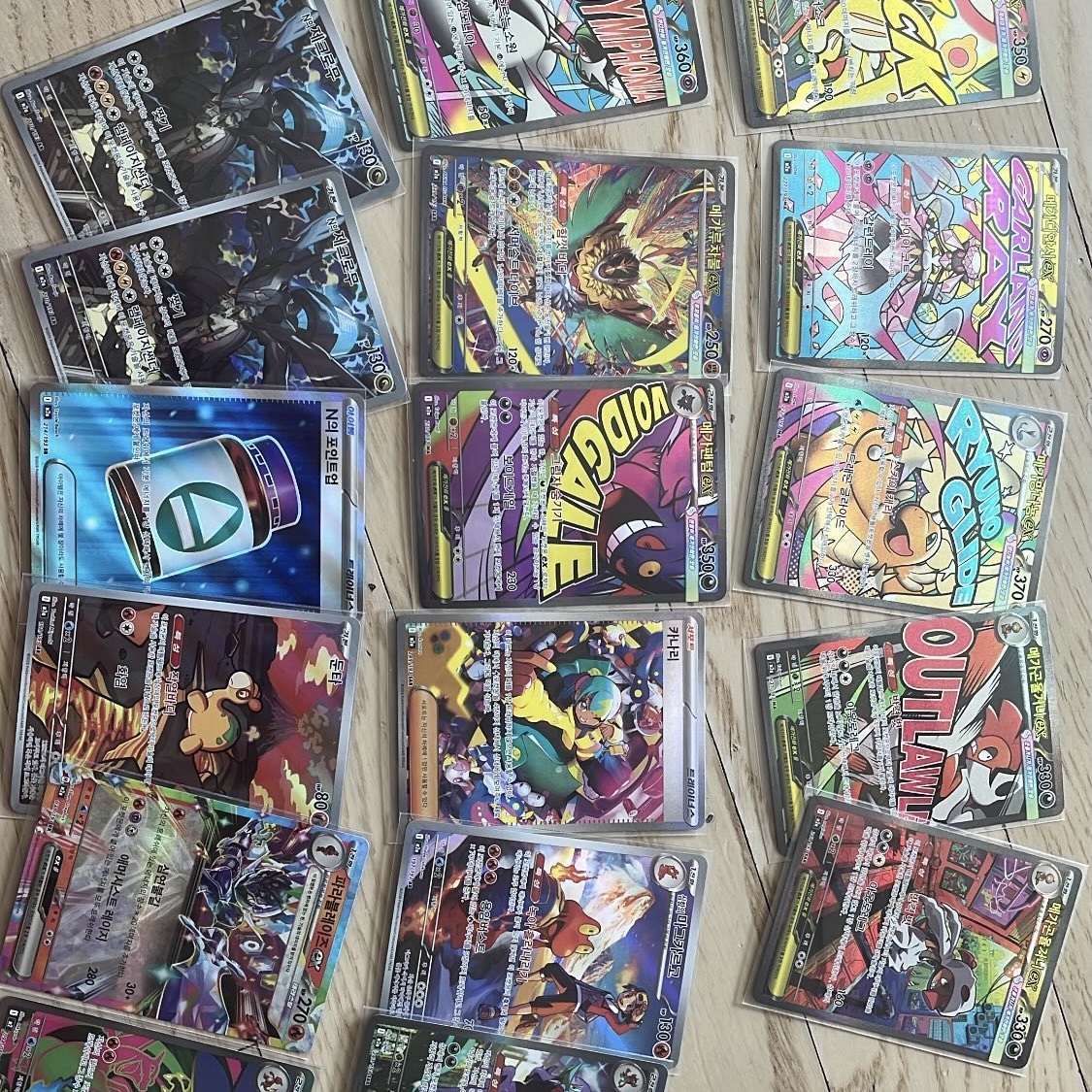Pokemon TCG Mega High class pack MEGA Dream ex 1 Box (Pack of 10/Korean Ver.) 착용 스타일