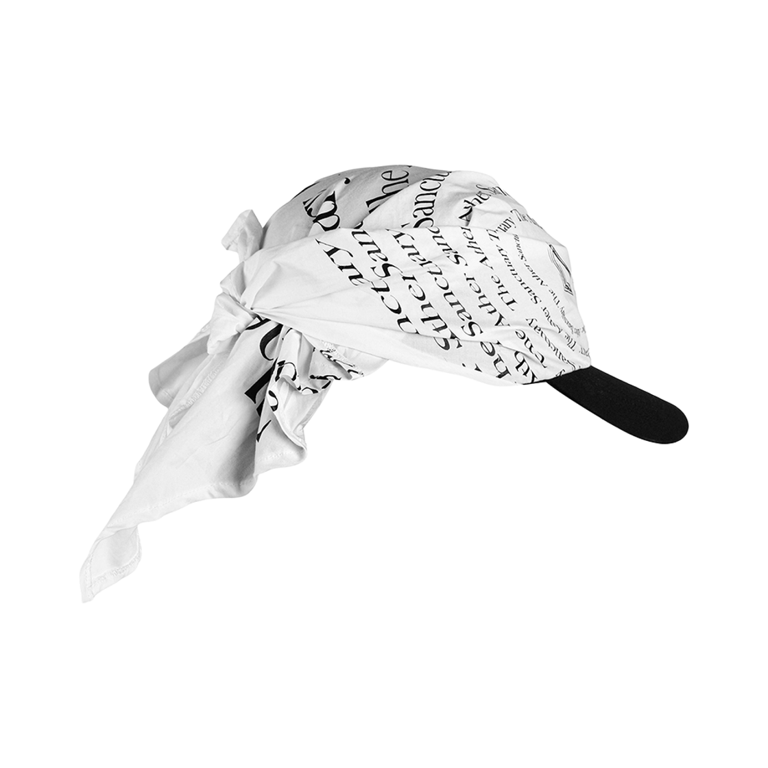 디아더생츄어리 반다나 캡 서큘러 화이트(THE ATHER SANCTUARY Bandana Cap Circular White) - 6