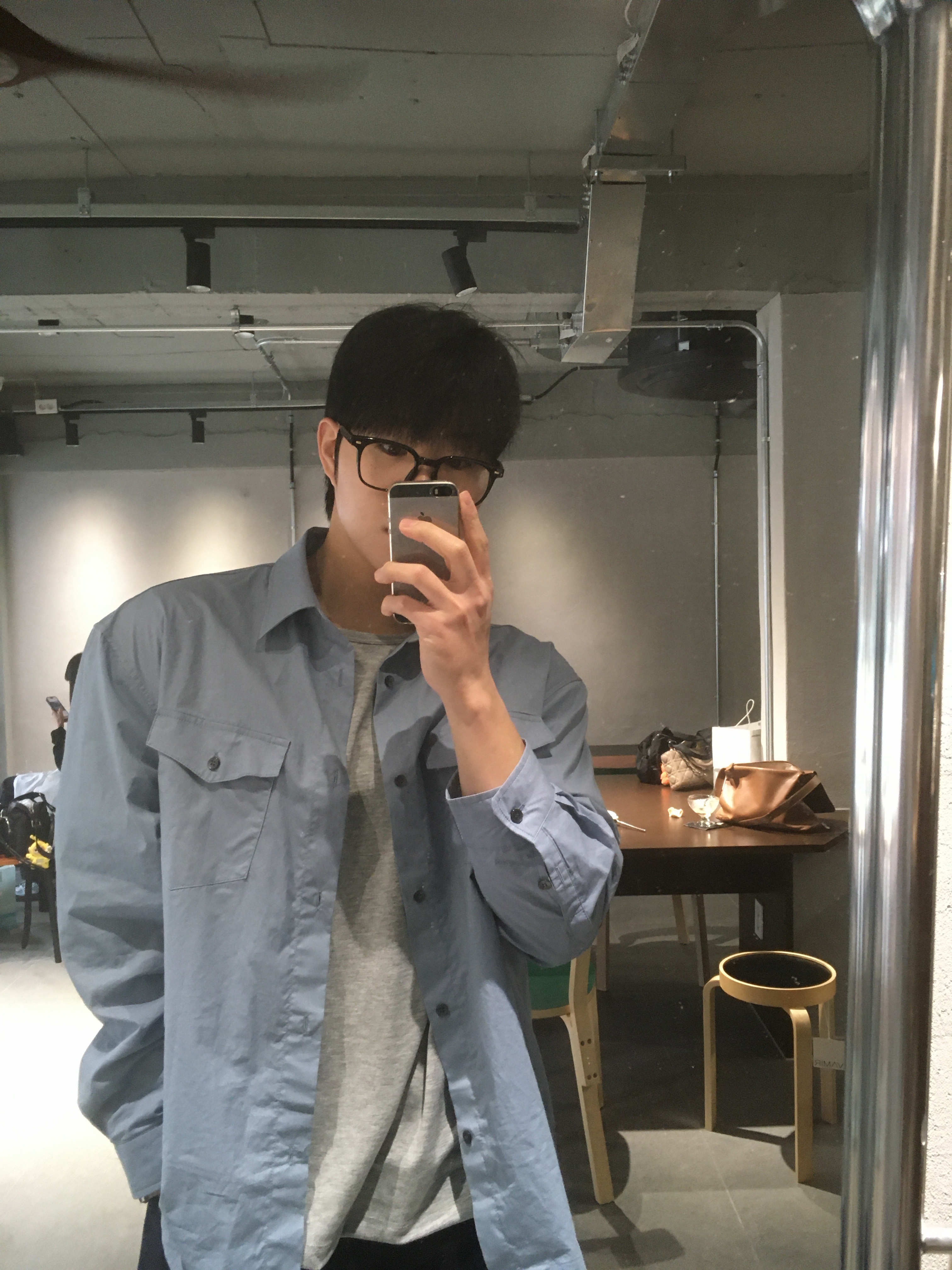 Casio A-158WA-1 착용 스타일 - 1