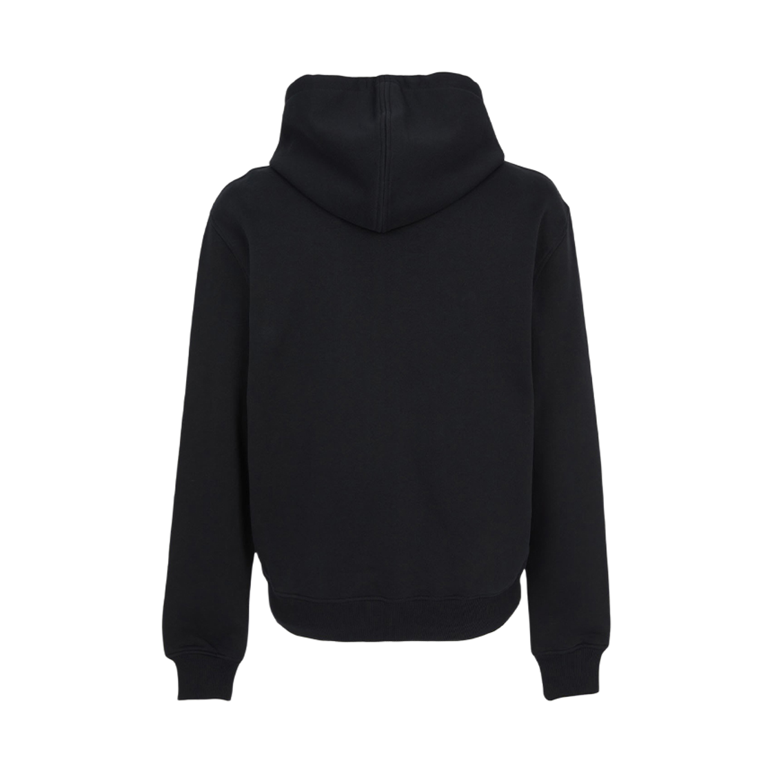 [15% 쿠폰] 아미 스몰 하트 로고 코튼 지퍼 후드 블랙 화이트 크림([15% 쿠폰] AMI de Coeur Cotton Zipped Hoodie Black White Cream) - 4