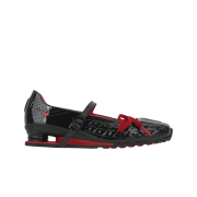 (W) Nike x Labelhood Shox Z Calistra Black and University Red