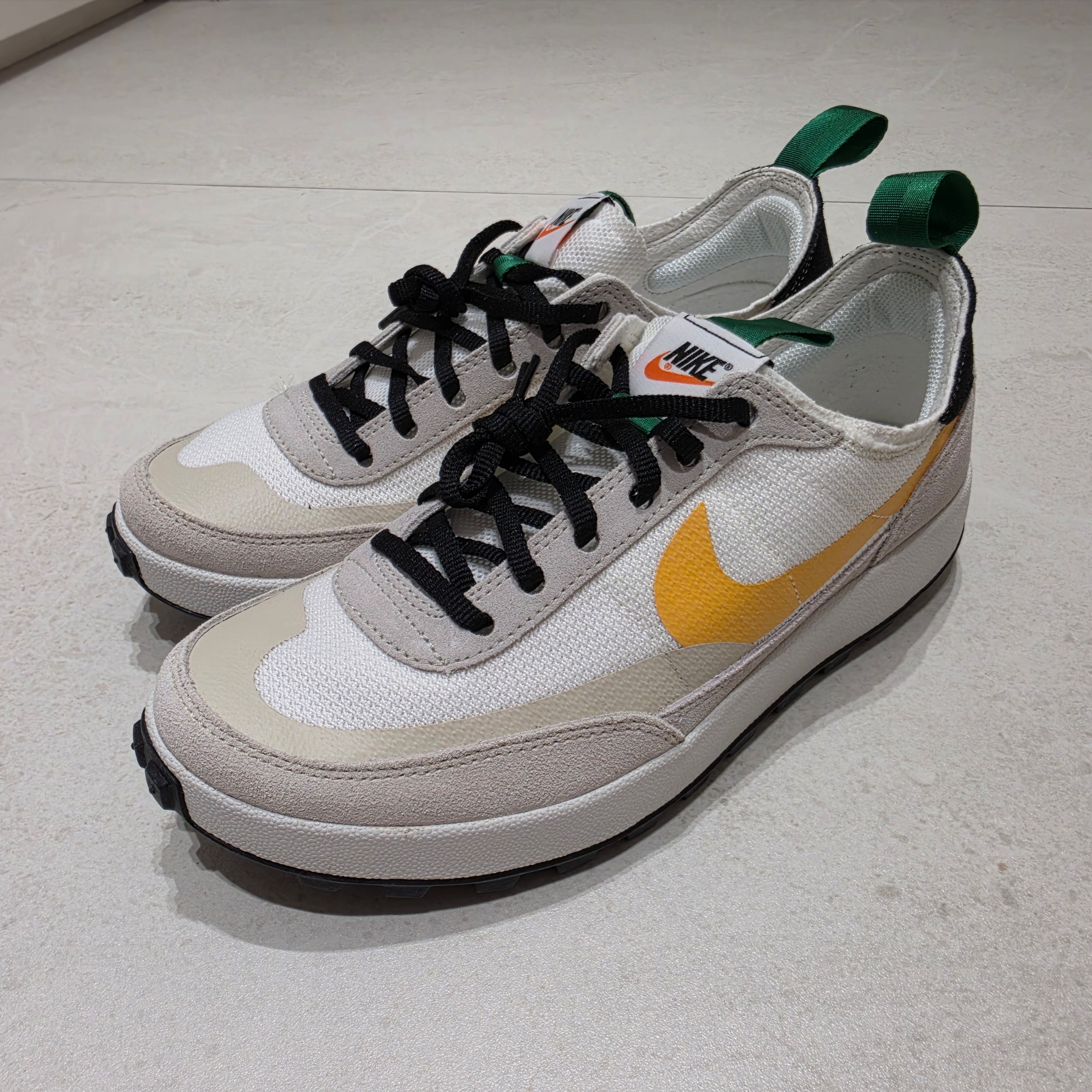 Nike x Tom Sachs General Purpose Shoe Pine Green University Gold 착용 스타일 - 3