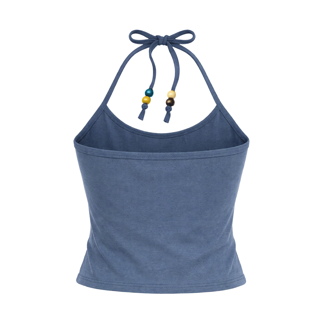 쎄르페 비즈 피그먼트 홀터넥 슬리브리스 블루(SSERPE Beads Pigment Halter Neck Sleeveless Blue) - 2