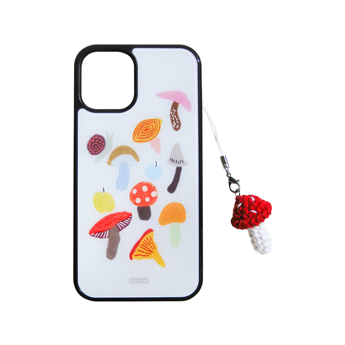 트위너 머쉬룸 폰케이스 + 키링세트(Twiner (SET) Mushroom phone case + Keyring) - 1