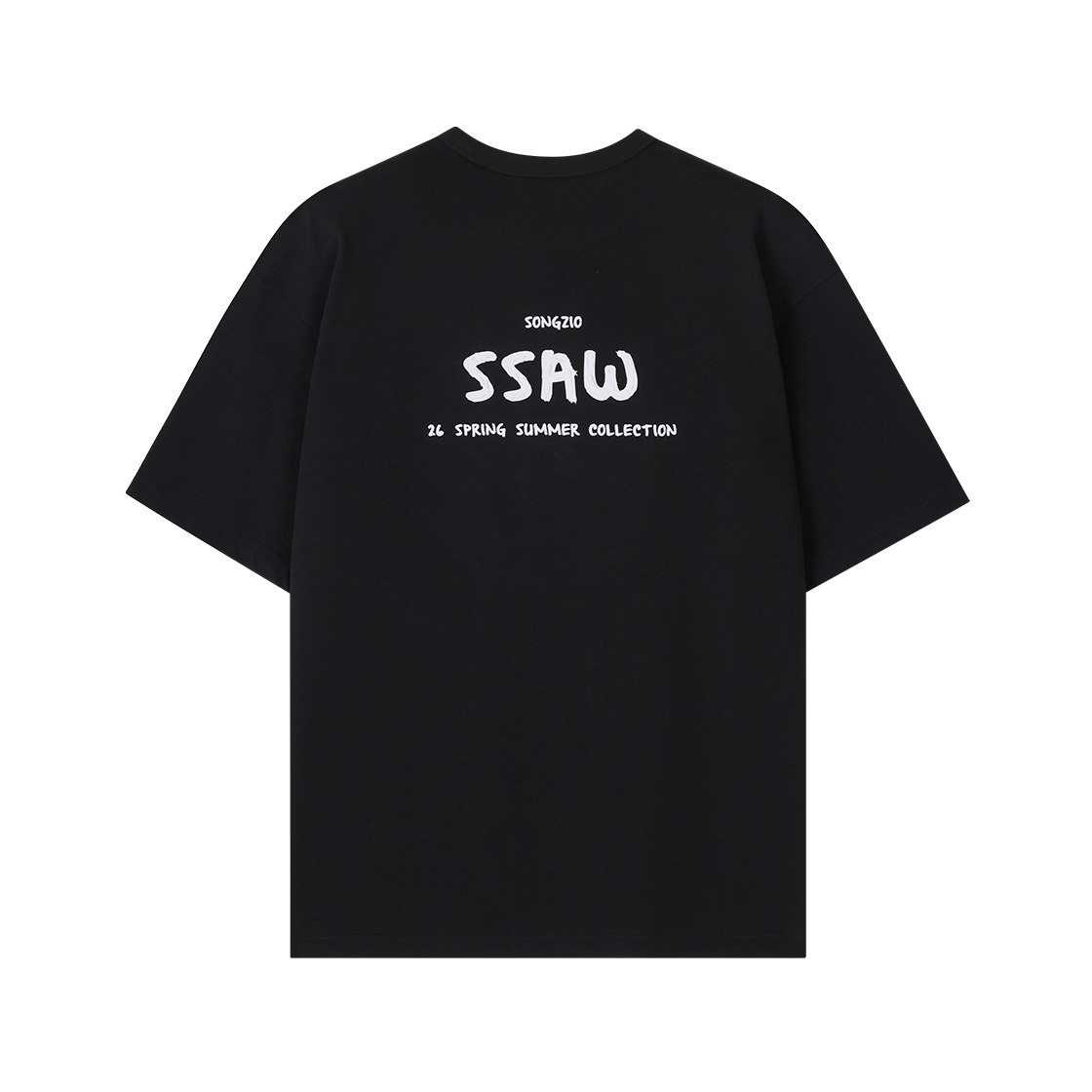 송지오 옴므 SSAW 타이틀 티셔츠 블랙(SONGZIO HOMME SSAW Title T Shirt Black) - 2