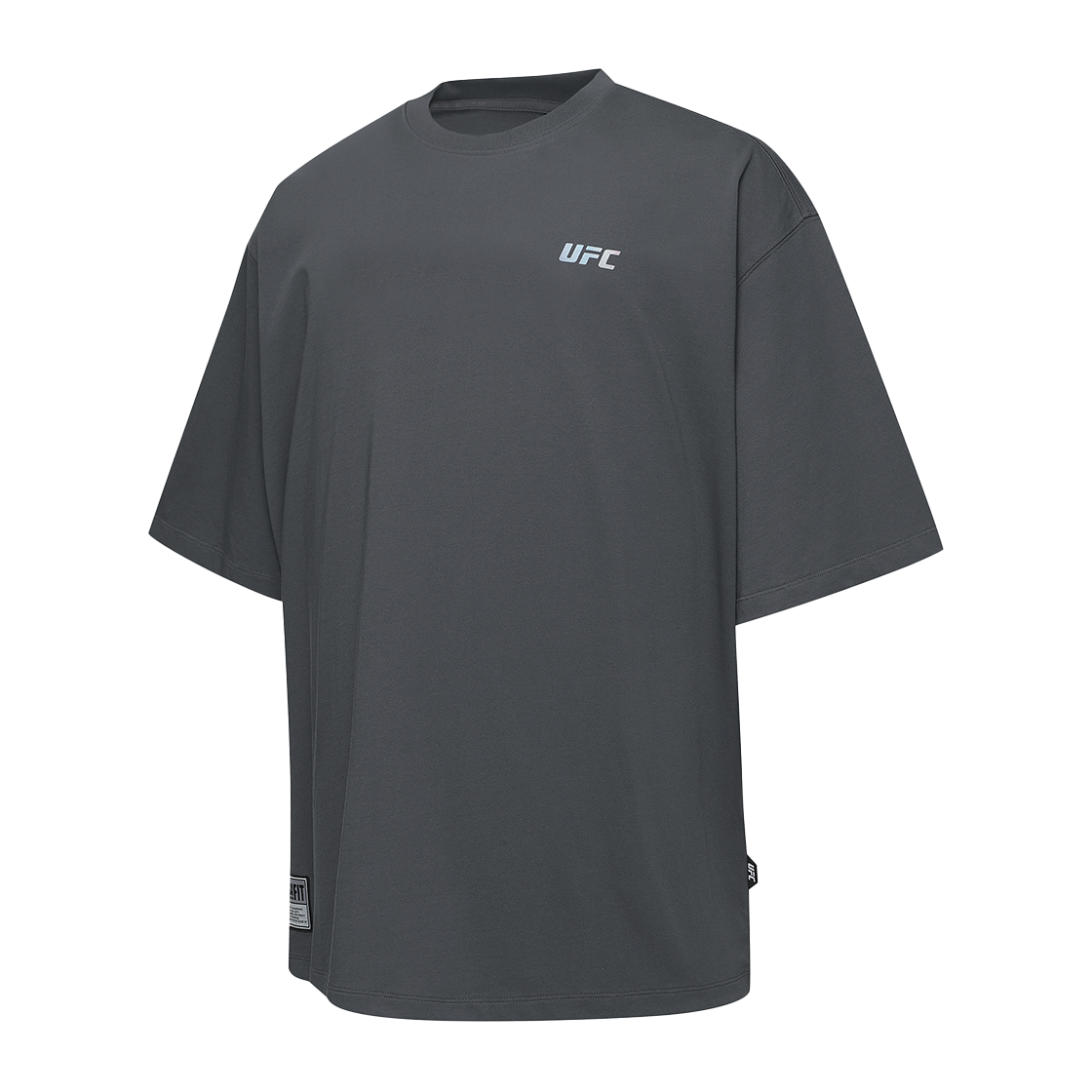 유에프씨 스포츠 챔피언 메가핏 반팔 티셔츠 차콜 U2SSX2114CH(UFC SPORT Champion Mega Oversized Fit Short Sleeve Charcoal) - 2