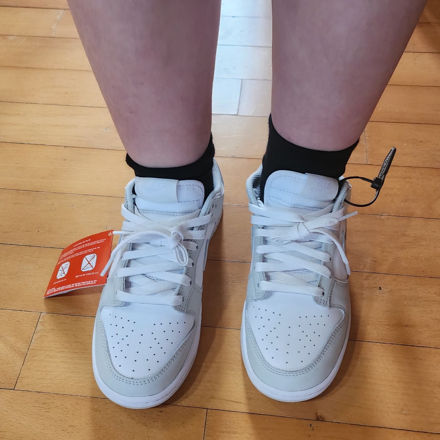 (W) Nike Dunk Low Photon Dust 착용 스타일