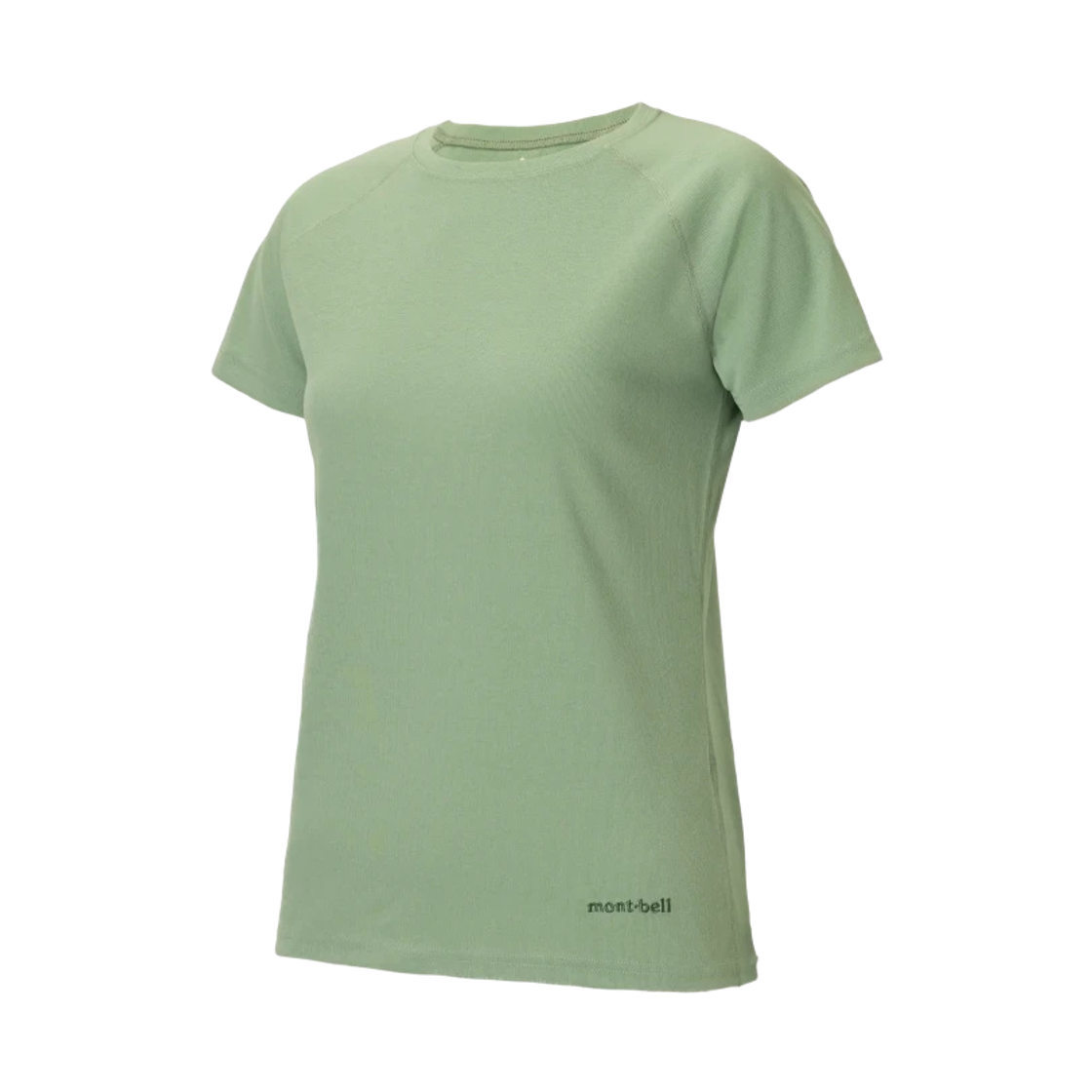 1114925 (W) Montbell Wickron Fit T-Shirt Light Green