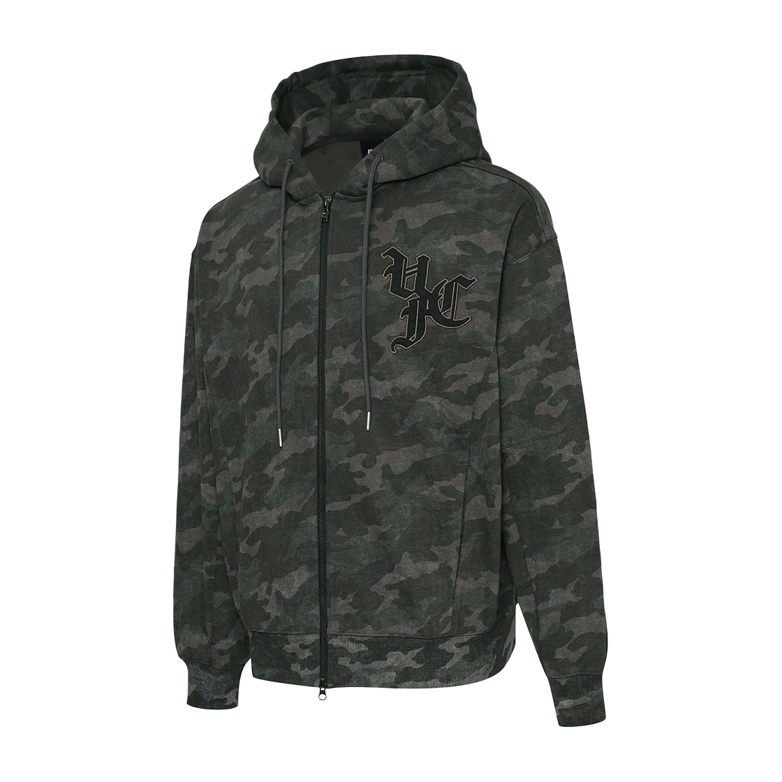 유에프씨 스포츠 카모 오버핏 후드 집업 카모 U2HDX1108CM(UFC SPORT Camo Oversized Fit Hoodie Zip-Up Camo) - 2