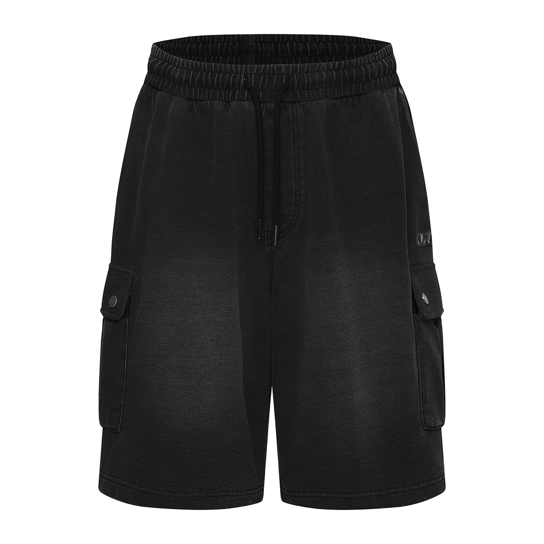 유에프씨 스포츠 데님라이크 오버핏 쇼츠 블랙 U2TPX1305BK(UFC SPORT Denim-Like Oversized Fit Short Pants Black) - 2