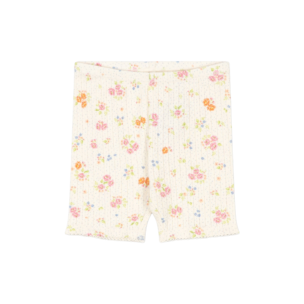 콩제슬래드 민니 쇼츠 플라워(Konges Sløjd Minnie Short Leggings Gots Nonoka) - 1