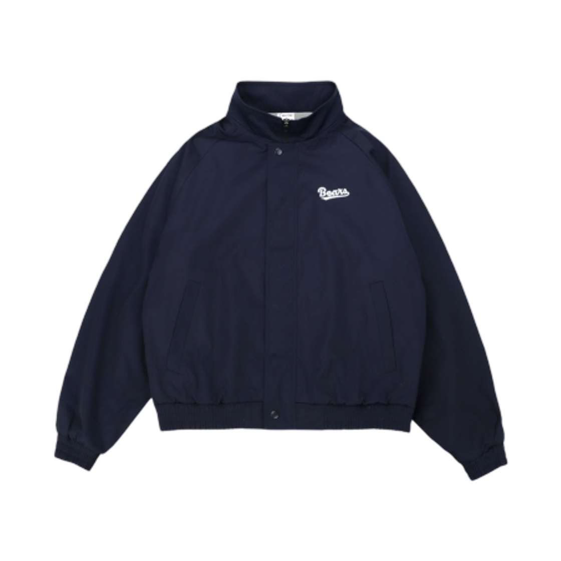 두산 베어스 베어스 플리스 우븐집업 네이비(Doosan Bears Bears Fleece Woven Zip-Up Navy) - 1