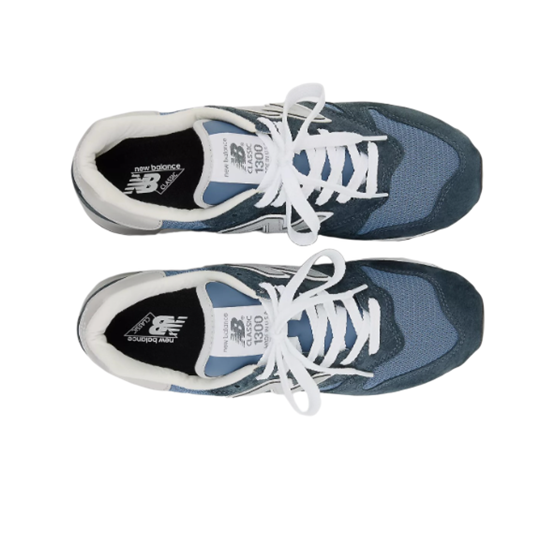 뉴발란스 메이드 인 USA 1300 네이비 레인클라우드 - D 스탠다드(New Balance Made in USA 1300 Navy Raincloud - D Standard) - 2