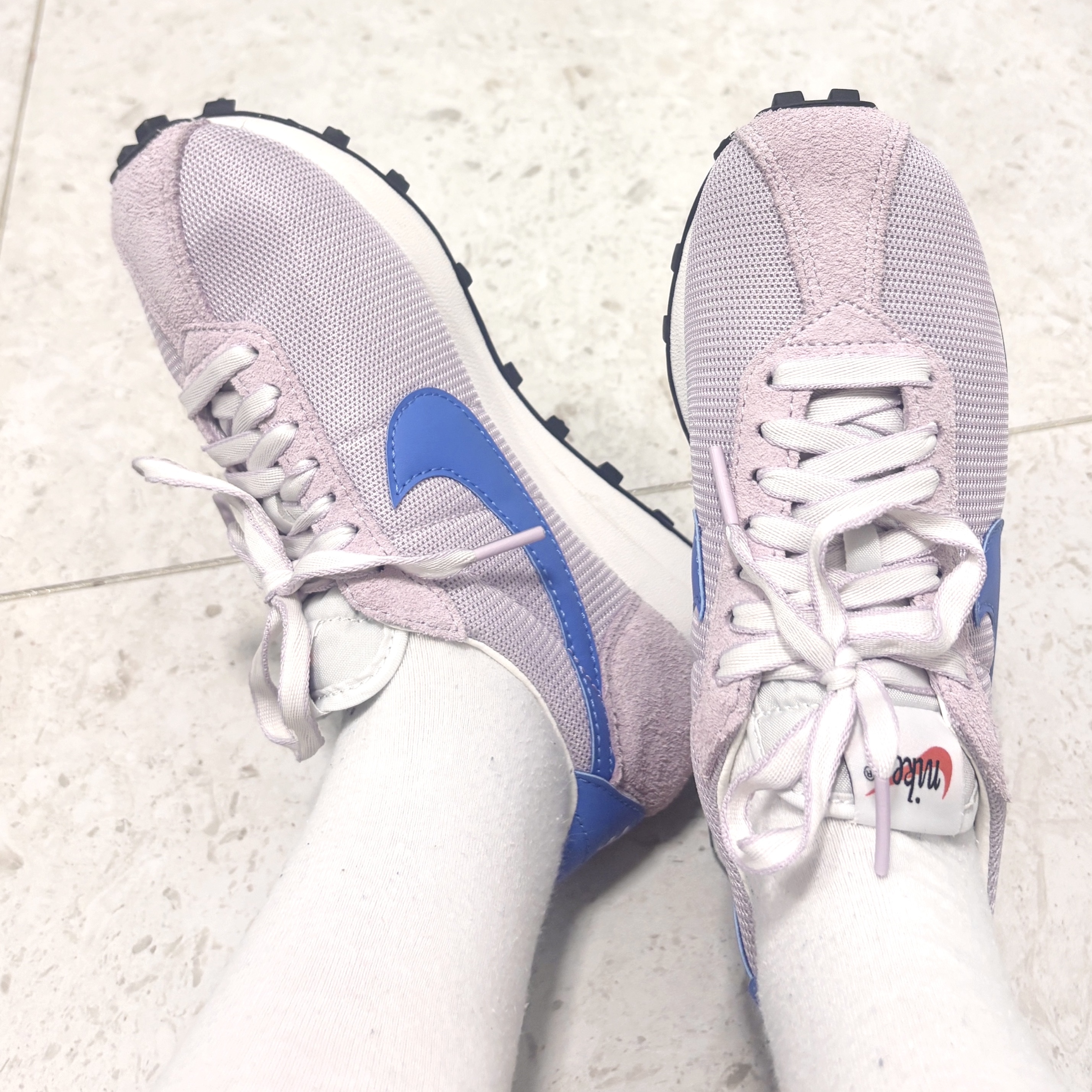 (W) Nike LD-1000 Iced Lilac Sail 착용 스타일