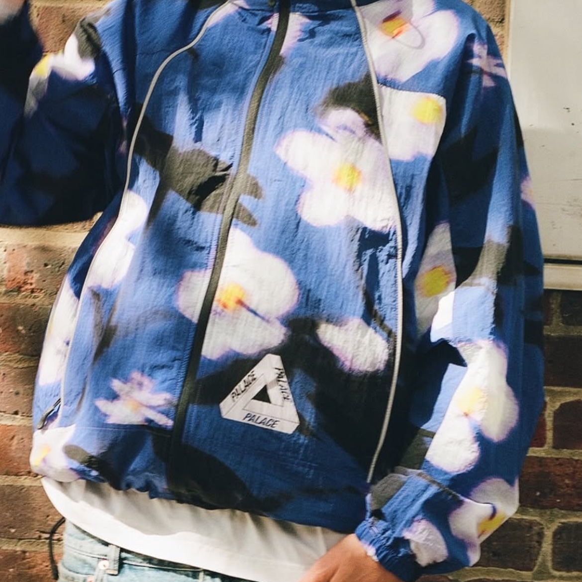 Palace P-Breezy Jacket Breezy Flower Print - 26SS 착용 스타일
