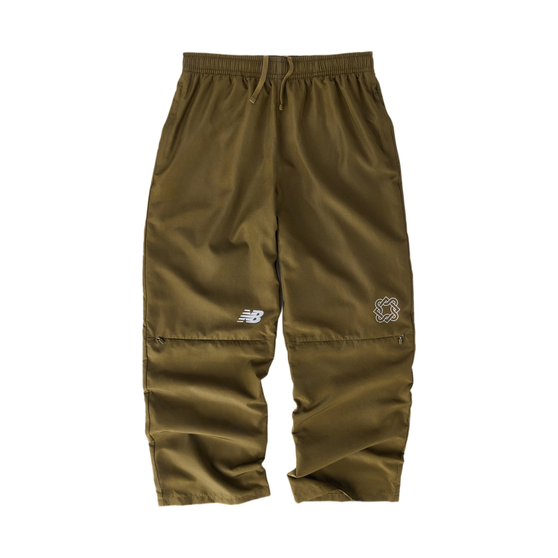 뉴발란스 x 렉 오브 가이던스 트레이닝 팬츠 밀리터리 그린(New Balance x Lack of Guidance Training Pants Military Green)