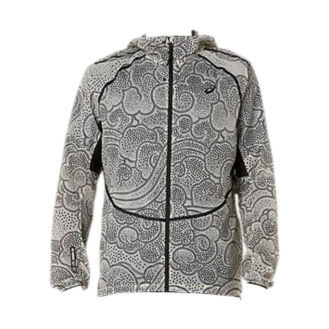 아식스 리미티드 메타런 윈드브레이커 자켓 퍼포먼스 블랙 크림(Asics Limited Metarun Windbreaker Jacket Performance Black Cream)