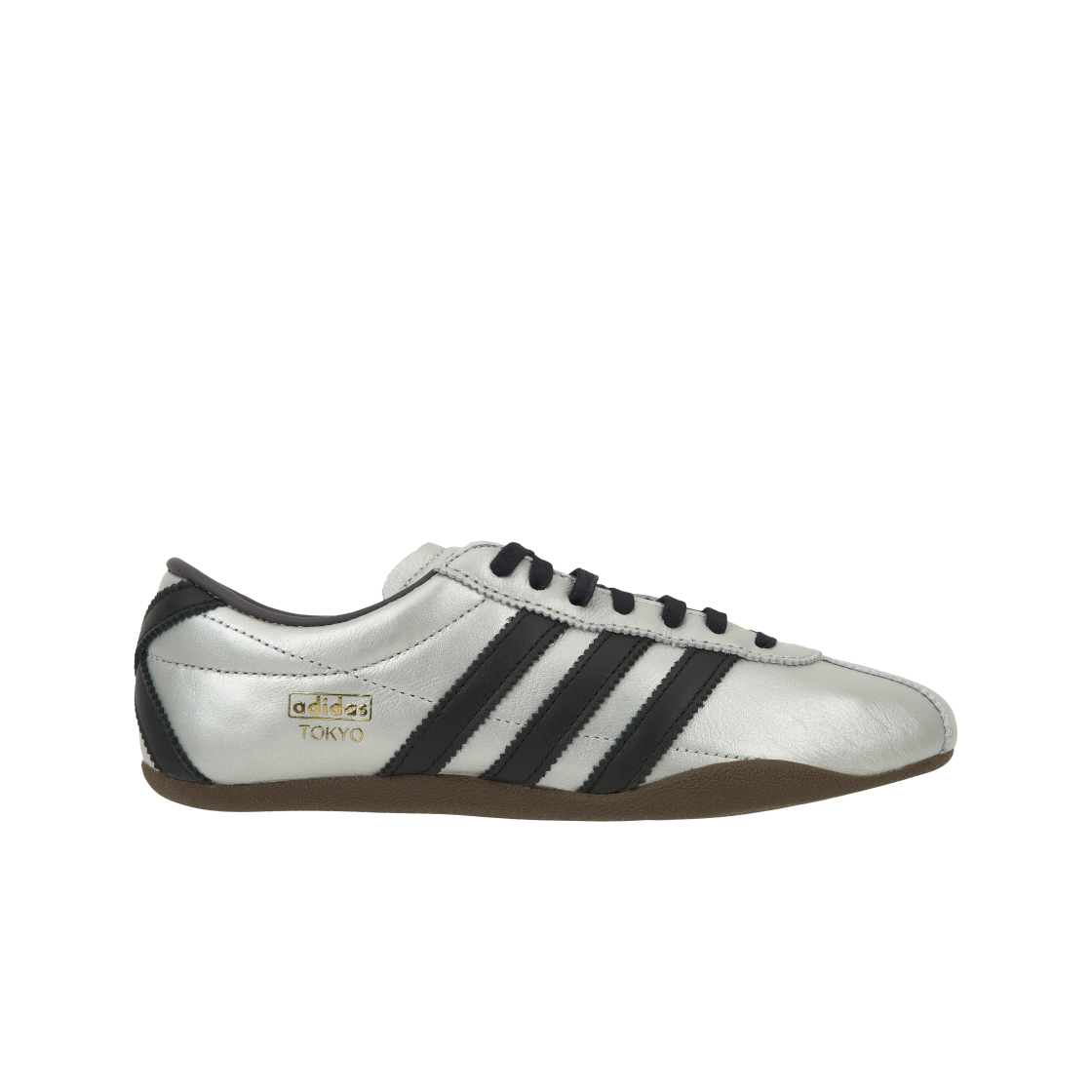 (W) 아디다스 도쿄 실버 메탈릭 코어 블랙((W) Adidas Tokyo Silver Metallic Core Black)