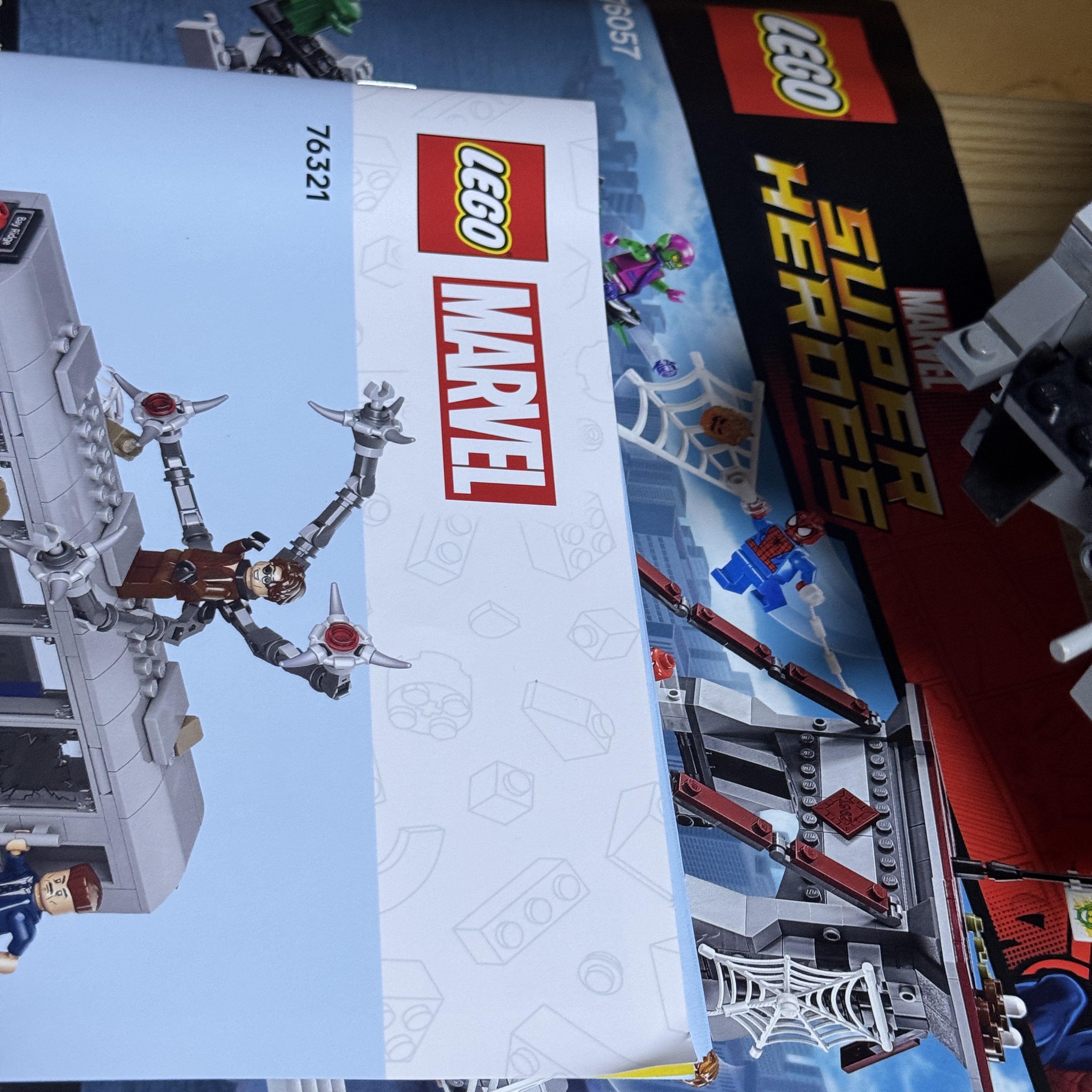 Lego Marvel Spider-Man vs. Doc Ock Subway Train Scene, Lego Marvel Spider-Man Web Warriors Ultimate Bridge Battle 착용 스타일 - 4
