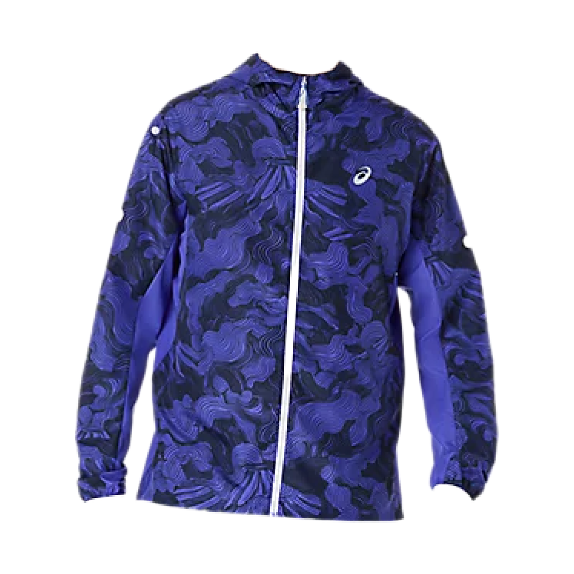 아식스 후지트레일 패커블 자켓 코발트 버스트 인디고 블루 크림(Asics Fujitrail Packable Jacket Cobalt Burst Indigo Blue Cream)