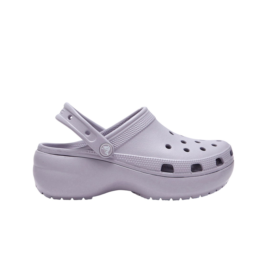 206750-5PS (W) Crocs Classic Platform Clog Mauve Mist