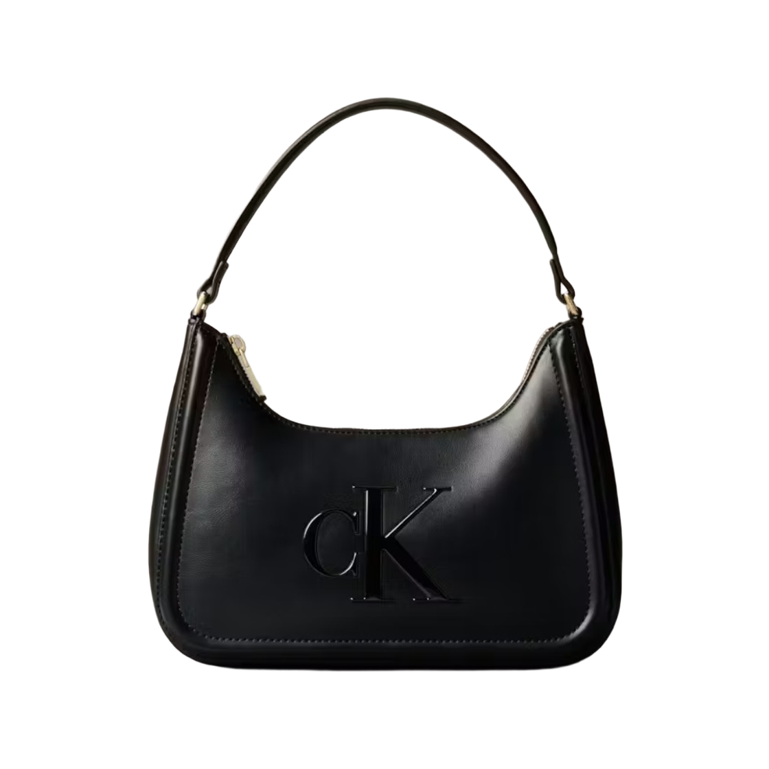 캘빈 클라인 엠보스드 모노그램 숄더백 블랙(Calvin Klein Embossed Monogram Shoulder Bag Black)
